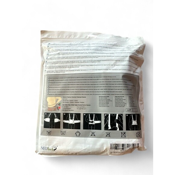 NeoTech Care XL Back Brace with Removable Pants Clips & Detachable Suspenders - Picture 3 of 12